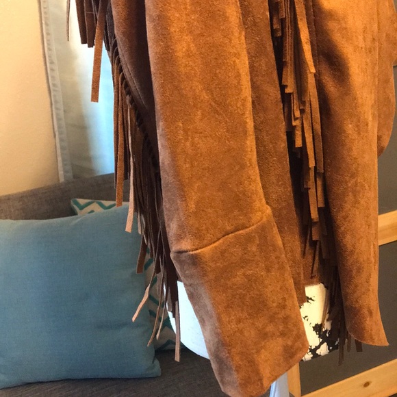 Faux Fringe Jacket - Picture 4 of 7